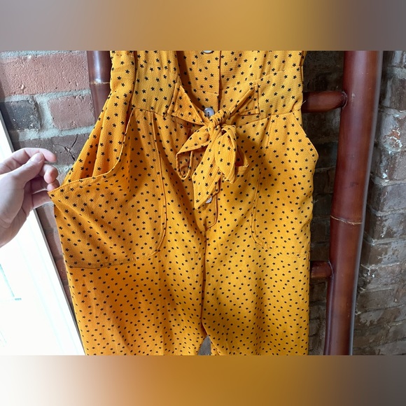Fun Yellow Summer Pantsuit Jumper -BNWT - Picture 2 of 3